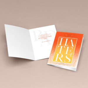 Haters Card