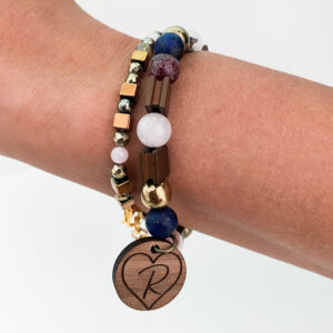 Custom Beaded Bracelet & Love + Unity Bracelet