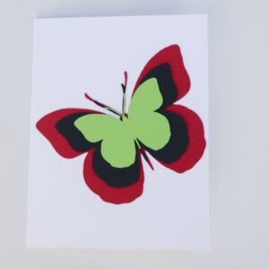 3 Layer Butterfly Greeting Card