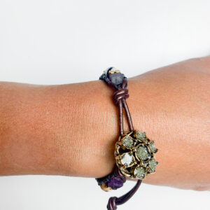 Black Onyx Custom Beaded Bracelet