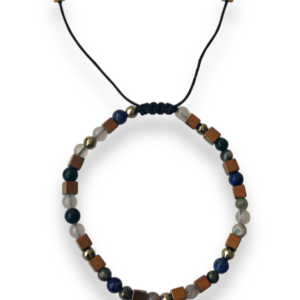 Minimalist Gemstone Love Bracelet