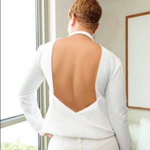 Backless Sweatshirt